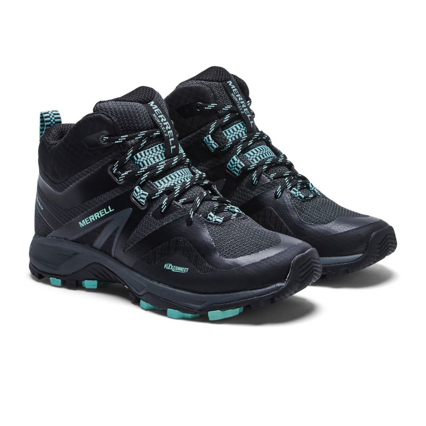 Chaussures Randonnée Merrell MQM Flex 2 Mid GORE-TEX Noir Femme | V.O.DQFC